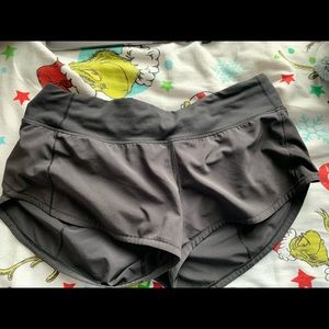 Lululemon speed up shorts *2.5” size 6